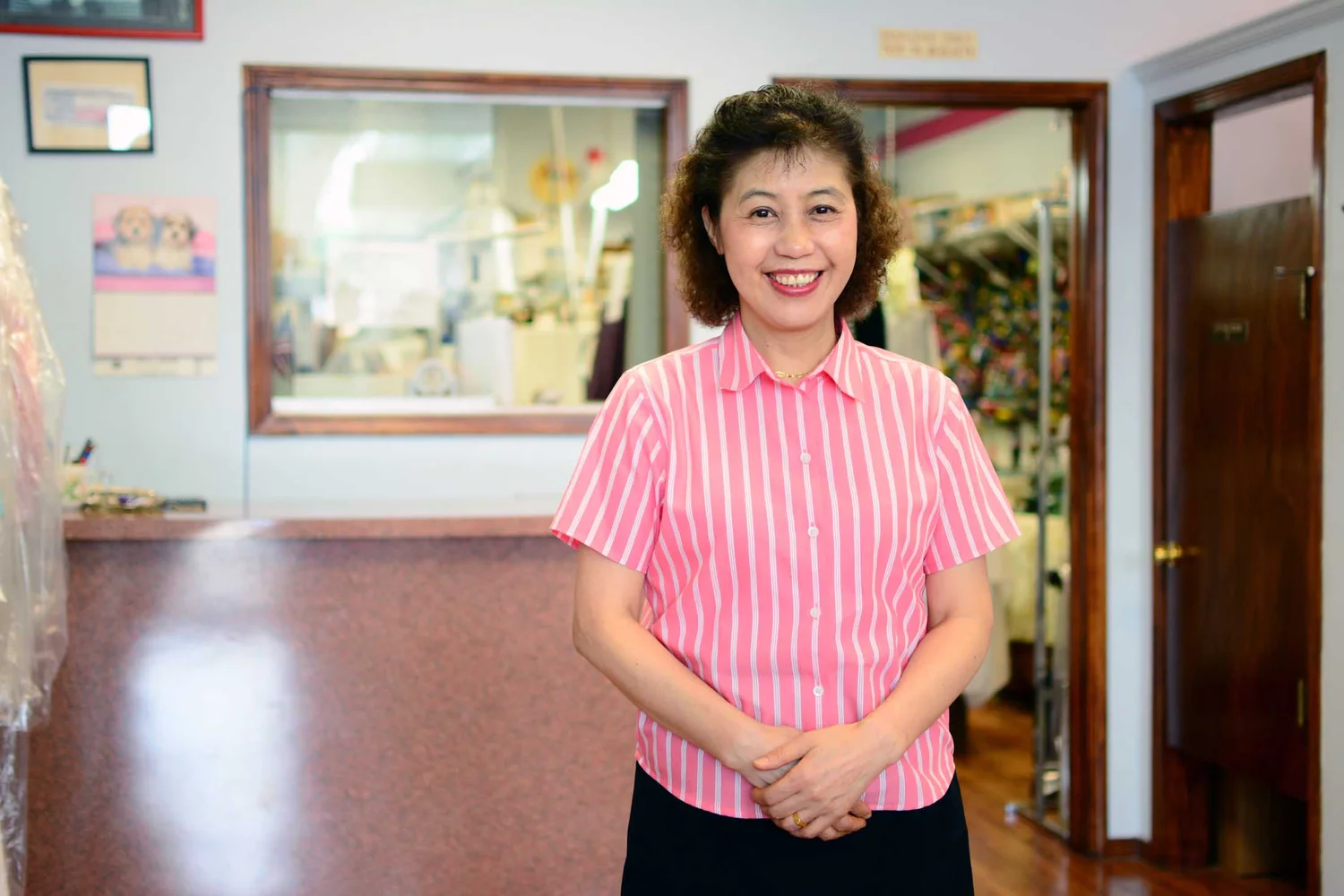 Esther at Sun’s Tailor, photographed for Spanish Village